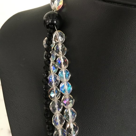 Vintage Austrian Crystal Layered Necklace - MINT - Picture 9 of 9